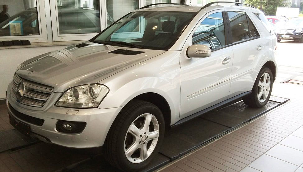 Mercedes ML für Wertgutachten
